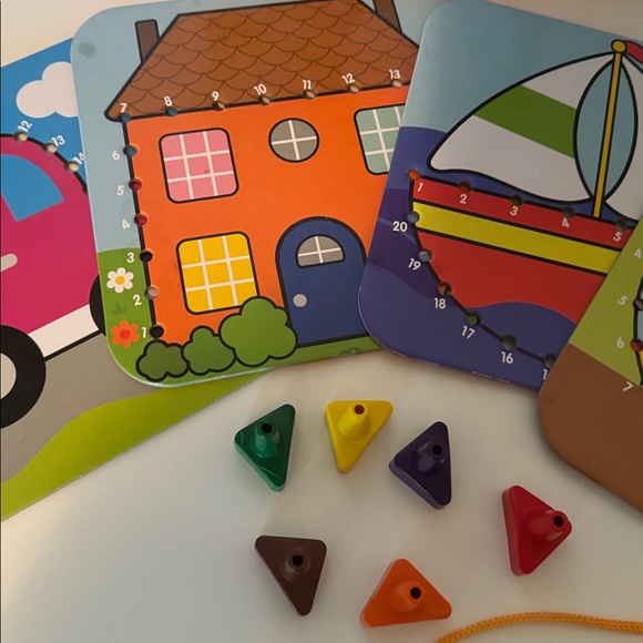 My First Lace, Count & Color Cards - Multicolor - Picture 6 of 11